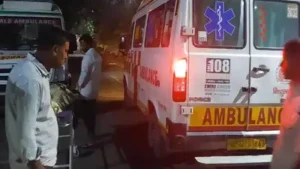At least four people were killed and over two dozen injured when a passenger bus hit a road