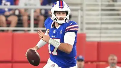 Josh Allen achieved a milestone in the NFL, becoming the first quarterback to record at least