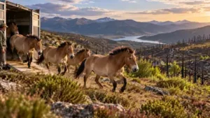 Spain released wild horses into the Iberian Highlands: The wider industry impact