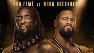 Baron Corbin- 5-minute time limit match While WWE has not officially confirmed any main event