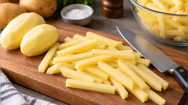 Recent culinary techniques reveal that crispy fries can be made without the need for deep