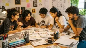 That is how the idea of starting a comic community in Chennai came about