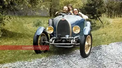 A 1929 Bugatti Type 40 spent more than 60 years with one owner; it sold for $240,800