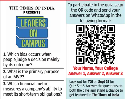 TOI to host Leaders on Campus in Thane The featured speaker: The wider industry impact