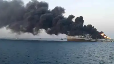 Eight US Marines were injured in a previously undisclosed attack in the Strait of Hormuz