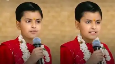 At the age of five, Vrishvardhan memorised the entire Bhagavad Gita and was given