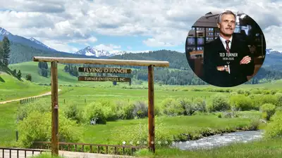 CNN founder Ted Turner bought 113,000 acres in Montana in 1989; decades later, wolves, bears