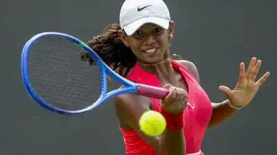 India's Maaya Rajeswaran makes a confident start — US Open girls' singles