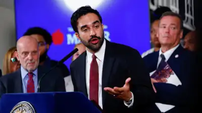 Reuters New York City Mayor Mamdani attends press conference on releasing records on Sept — 11