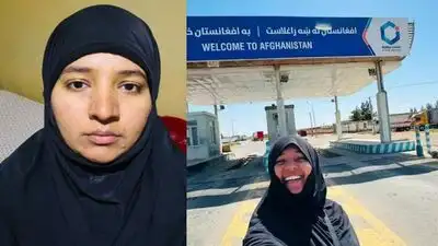 Because she was travelling without a male companion, or mahram, or an official guide, arunima
