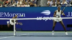 For Serena Williams, it was also her first appearance at Flushing Meadows since that tournament