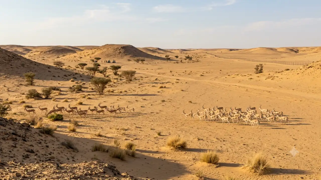 Across one of Saudi Arabia’s largest protected desert landscapes: The wider industry impact