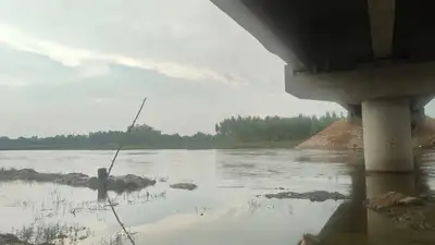 Three men drowned in the Sai River near the Jabraila bridge in the Mohanlalganj area of Lucknow