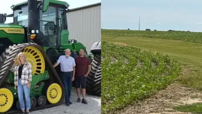 Watching water repeatedly carve through his family’s rolling farmland convinced him that