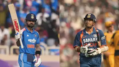 If Kohli manages to complete a century of international hundreds before or during the 2027