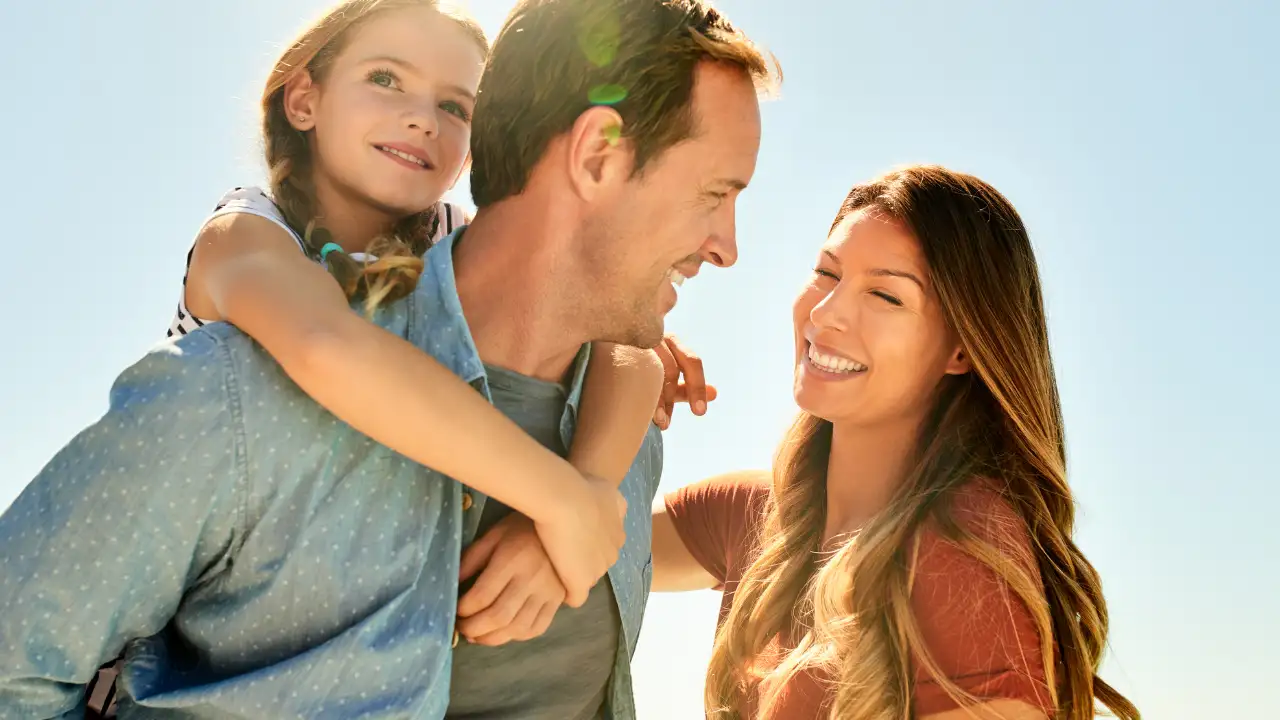 Parents with two daughters are among the world's happiest, argues new study