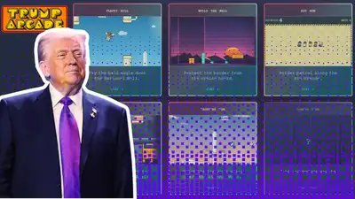 Play, deport, repeat: Trump introduces arcade-style immigration games