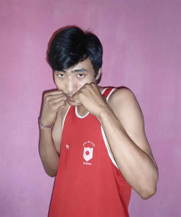 Walking through the streets of Patsoi Part IV, his residence in Manipur, if he saw youngsters