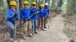At Lake Clark National Park and Preserve, a young conservation crew has spent the summer