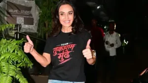 Preity Zinta has found a rather stylish way to make a statement