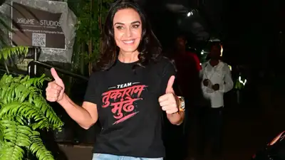 Preity Zinta has found a rather stylish way to make a statement