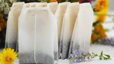 Many people throw away their tea bags without thinking, seeing them as just kitchen trash once