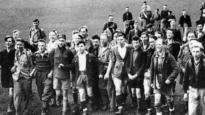 In the month of April, how a group of 400 working-class ramblers defied the law on Kinder Scout