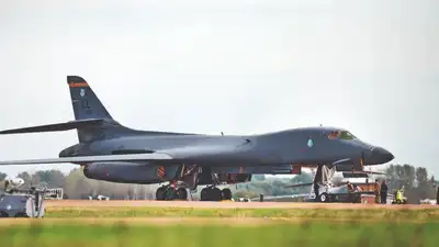 United States Air Force personnel at RAF Fairford — File photo