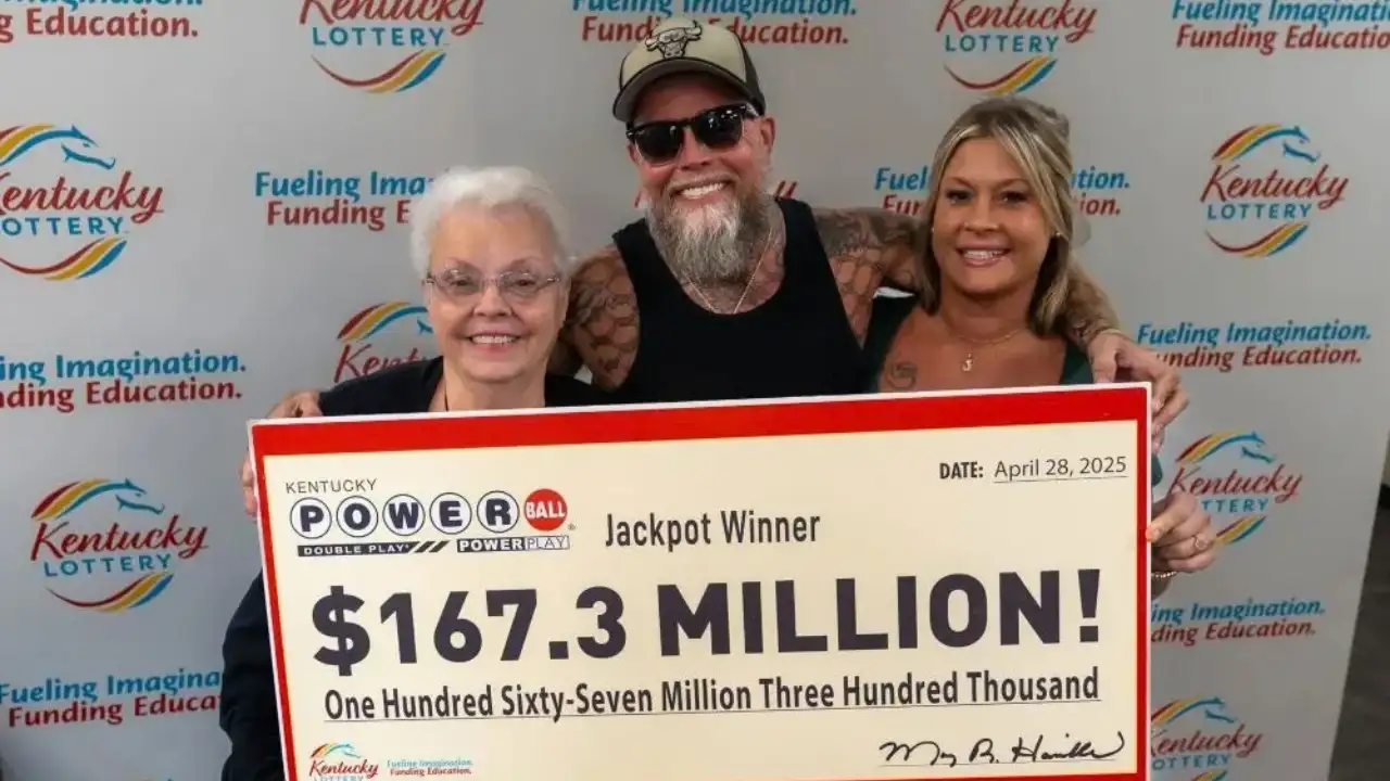 James Farthing, a Kentucky man who won a $167.3 million Powerball jackpot in April 2025, has