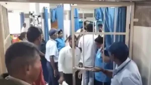 Valparai TVK town secretary Andrews, along with around 20 others allegedly entered