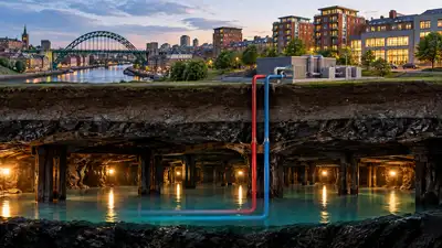 Water trapped deep beneath Gateshead is now helping heat hundreds: The wider industry impact