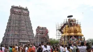 Thousands of devotees thronged Madurai on Thursday to witness the consecration ceremony