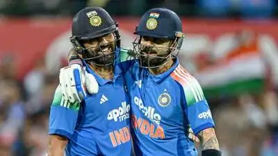 Rohit Sharma and Virat Kohli (AFP Photo)