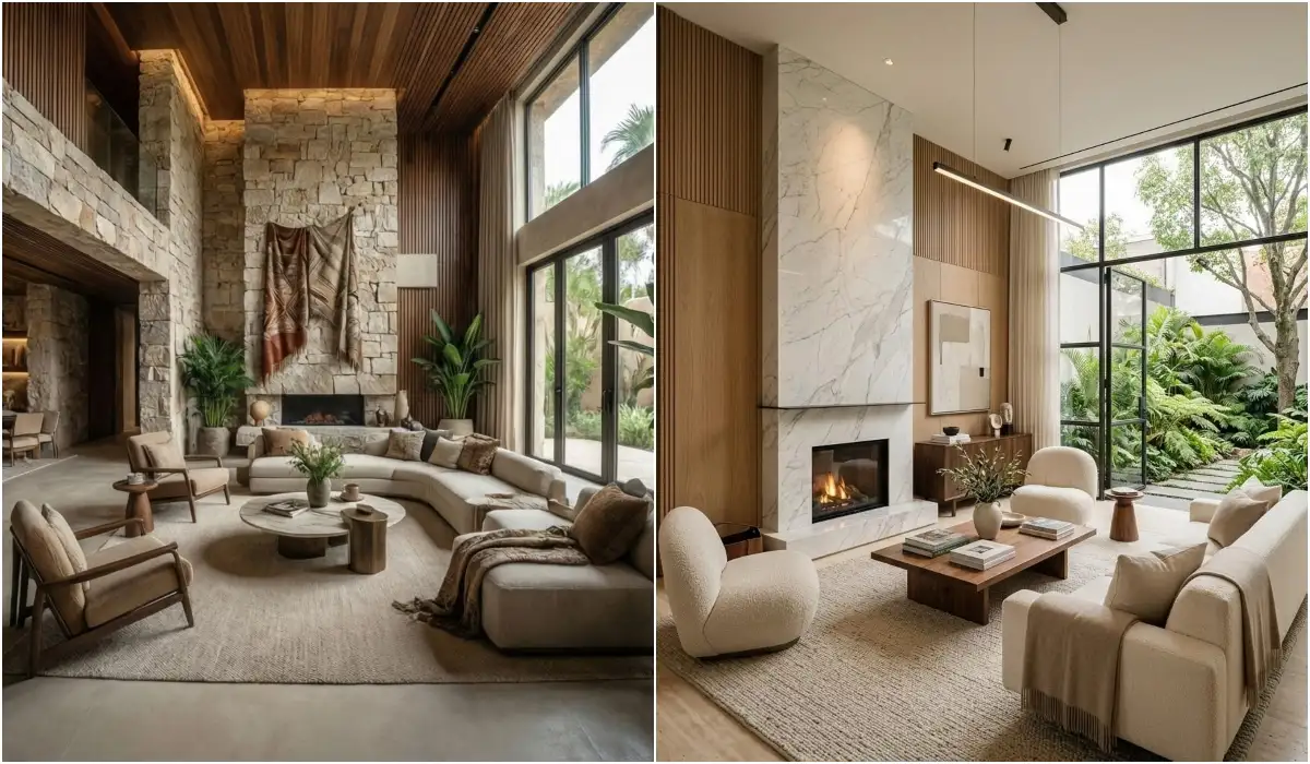 It is not about filling a room with different textures or creating an uncoordinated look, but