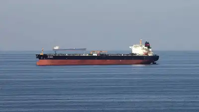 Saudi tanker stopped at Hormuz as vessels entering the strait fall below 10-day average