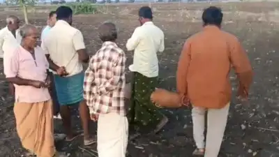 Karnataka woman found injured in field along with child beside her, dies; husband, friend named