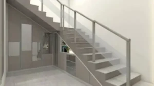 Here's how to turn the space under your stairs into a reading nook, a pantry, or even a small
