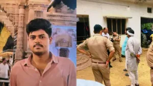 A 19-year-old student was fatally stabbed while sleeping outside his Gorakhpur home