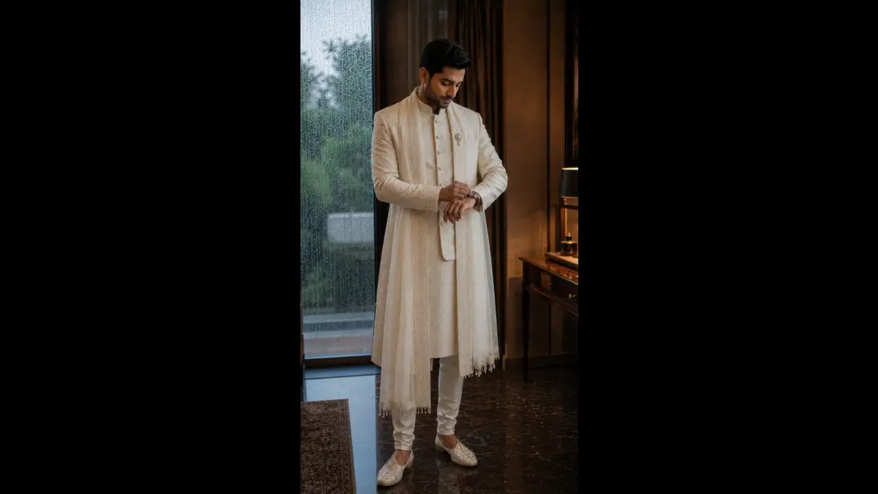 When rain meets wedding