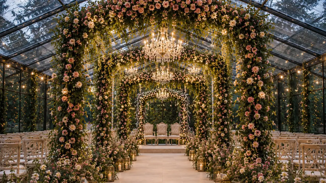 When rain meets wedding