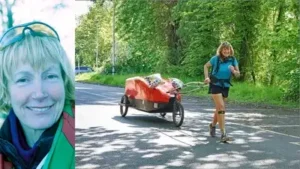 One of the most remarkable endurance treks in recent memory began when a 57-year-old woman