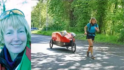One of the most remarkable endurance treks in recent memory began when a 57-year-old woman