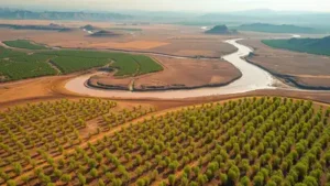 Representative Image of the Yellow River Basin with expanding: The wider industry impact