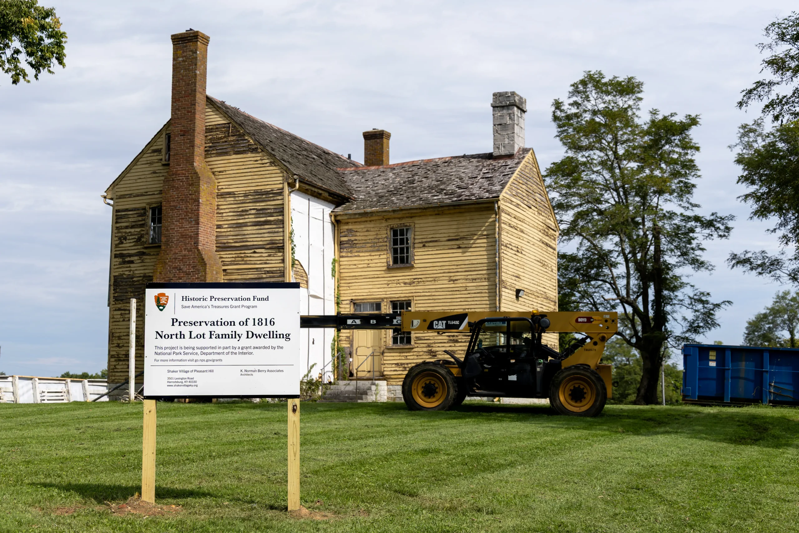 “The North Lot Family Dwelling tells a powerful story about how the Shakers formed