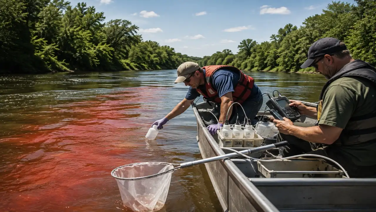In 2017, USGS injected 13.5 liters of red dye into Ohio's Sandusky: The wider industry impact