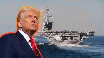 Addressing the press about the situation in Iran, Trump said that US forces had also removed