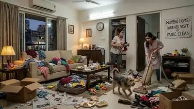 So when parents announce a visit, a messy kitchen may suddenly feel like more than a messy