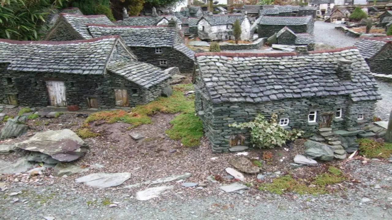 In England, a retired man spent 30 years building a slate miniature Lake District village, then