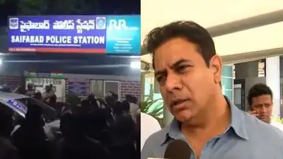 BRS working president KT Rama Rao (KTR) on Tuesday alleged that his PRO Mahesh Mudiraj and PA