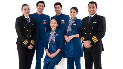 Air India Express cabin crew and frontline staff receives new uniforms rooted in Indian textiles